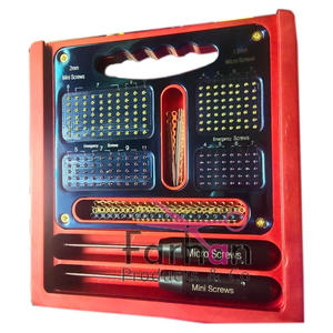 Placa de compresión de reconstrucción dental maxilofacial y sistema de microfijación - Product Image 1