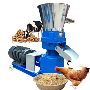 Máquina granuladora de alimentos para animales de alta productividad Metal de acero de alta calidad con nuevo motor para procesamiento de alimentos de fábrica agrícola - Product Image 3