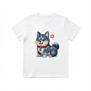 T-Shirt Unisex 100% Cotone Stile Casual 210GSM Stampa Personalizzata Serigrafica Fornitura ODM Stampa DTG - Product Image 2