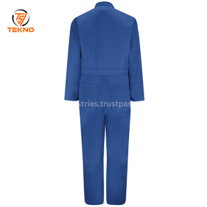 Overoles protectores de seguridad para hombre, ropa de trabajo de soldadura, fabricante, overol de ropa de soldadura para hombre, servicio OEM de algodón 100% de alta calidad - Product Image 2