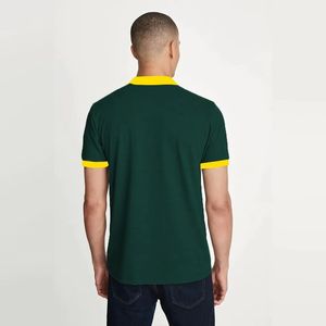 Camiseta Polo para Hombre Ryan Pro Gear, Logotipo Personalizado OEM, Tela de Algodón Transpirable, Ropa Casual, Suministro al por Mayor de Fábrica - Product Image 4