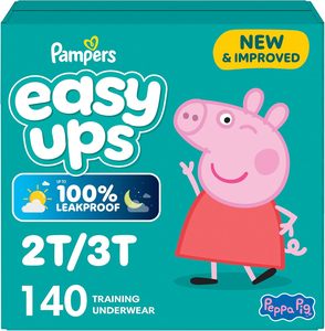 Pantalones de Entrenamiento Pampers - Easy Ups para Niños y Niñas, Diseño Bluey - Talla 2T-3T, 140 Unidades, Ropa Interior para Aprender a Ir al Baño (El Empaque Puede Variar) - Product Image 6