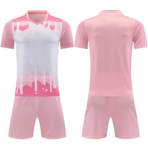 2025 nouveaux adultes hommes et femmes en gros en vrac 100% Polyester conception personnalisée football entraînement football uniforme Football ensemble complet - Product Image 5