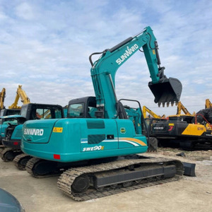 95% New Low Price Used Sunwardd SWE 60E Good Condition Used Hydraulic Crawler Excavators Used Cost-Effective in Stock For Sale - Product Image 2