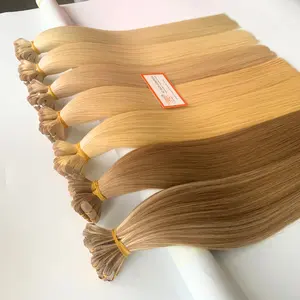 Super cinta en extensiones de cabello 100% cabello humano tecnología avanzada fábrica competitiva mejor precio trama Genius