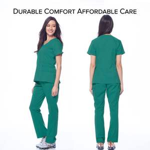 Gommages d'allaitement pour femmes coupe moderne 70% Polyester 30% rayonne respirant et confortable fermeture éclair avant 2 poches ceinture élastique - Product Image 5