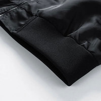 Blouson Bomber Confortable à Col Montant et Logo Avant, Coupe Décontractée, Tissu Doux, Qualité Durable, Personnalisable, Idéal pour le Quotidien – Vente en Gros
