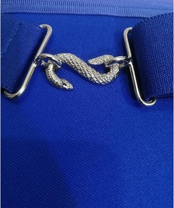 Haute qualité personnalisé G carré tablier Machine broderie cuir métal Style tissu avec maçonnique Regalia Logo gros Badges - Product Image 6