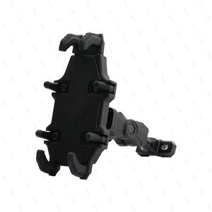 Soporte de teléfono Universal para motocicleta a prueba de golpes 360 giratorio impermeable ABS soporte de navegación soporte de teléfono para bicicleta accesorio - Product Image 1