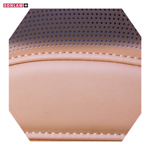 Reposabrazos para Coche de Cuero Nappa Impermeable ODM, Reposabrazos Interior Universal para Coche, Color Naranja, Venta al por Mayor - Product Image 5