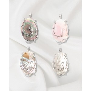 Colgante de Corazón con Baño de Oro de 18K y Circonita - Product Image 1
