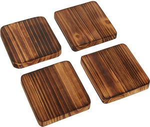 Bandeja de pino Vintage más vendida, posavasos de madera en blanco para café, pan, merienda, fruta, plato de madera, bandeja para el hogar - Product Image 6