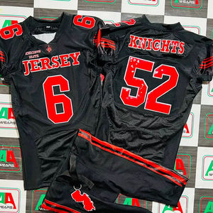 Maillot de football américain maillot de fan parent sublimation matériel broderie sergé grande taille soutien personnalisé Fabriqué en usine au Pakistan - Product Image 1