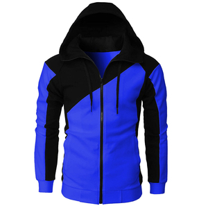 Qualité supérieure Design personnalisé Hommes Full Zip US Hoodies Casual Wear avec manches longues Teint uni pour l'hiver - Product Image 2