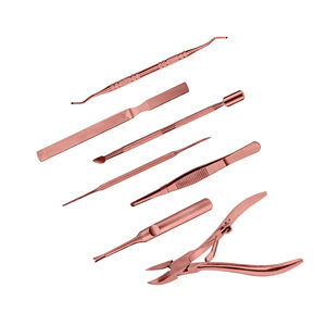 Vantage Ensemble de pinces à ongles en acier inoxydable 4 mâchoires droites pour ongles incarnés Nouvel instrument à cuticules Emballage OEM pour les doigts - Product Image 6