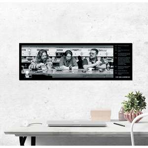 The Big Lebowski Quotable Quotes PLAQUE Movie <b>Poster</b>-Inspired Decorative Wall Art - Product Image 3