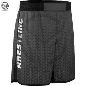Shorts de MMA, de lutte et de boxe pour hommes, prix de gros 2026, personnalisables en tissu. - Product Image 3