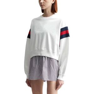 Sudaderas de cuello redondo de gran tamaño a la moda para mujer, camisetas deportivas informales para otoño e invierno, sudaderas de algodón para mujer - Product Image 6