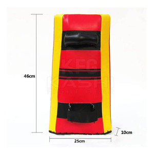 Leather Kickboxing Practice Large Pad <b>Kick</b> <b>Shield</b> with Comfortable Handles for Boxing Martial Arts and Sports Training - Product Image 6