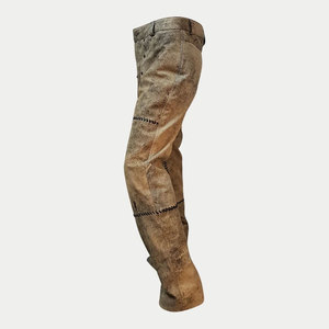 Chic Wear nouvelle mode hommes pantalons en cuir couleur unie tenue à la mode hommes pantalons en cuir - Product Image 4