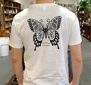 100% algodón estilo americano de alta calidad diseño personalizado Impresión logotipo OEM servicios de gran tamaño gráfico peso pesado camiseta unisex - Product Image 5