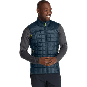 Gilet matelassé à col montant pour homme, sans manches, pour l'hiver - Product Image 4