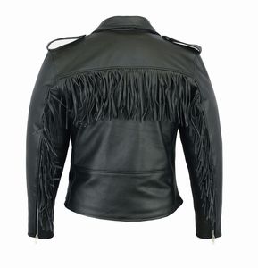 Meilleure veste de moto pour hommes Global Edge Brand Couleurs et logo personnalisés Cuir de haute qualité Prix raisonnable - Product Image 2