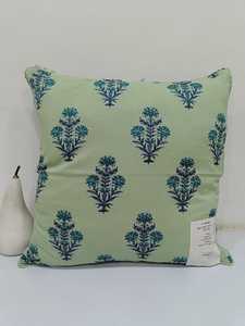 100% bông hoa sen nhỏ màu vàng in thân thiện với môi trường tùy chỉnh đệm Bìa phía trước trở lại buti gối trường hợp tùy chỉnh - Product Image 5