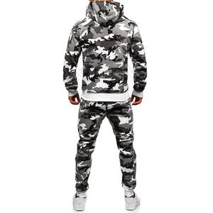 Survêtement léger pour homme avec veste zippée et pantalon à taille élastique Survêtement de sport pour homme avec tissu à séchage rapide - Product Image 3