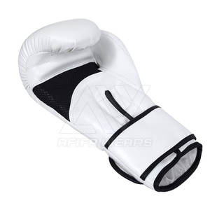 Gants de boxe en cuir professionnels personnalisés de 12oz confortables pour la vente d'entraînement au combat sportif-pour les arts martiaux - Product Image 6