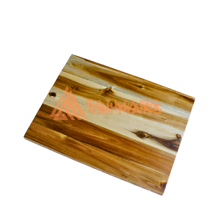 Vente en gros TAIMARSWOOD Planche à découper carrée en bambou Planche à découper écologique Passe au lave-vaisselle - Product Image 3