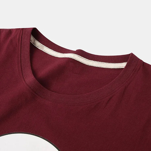 T-shirt léger de haute qualité pour hommes, vêtements décontractés de couleur personnalisée pour l'extérieur - Product Image 4