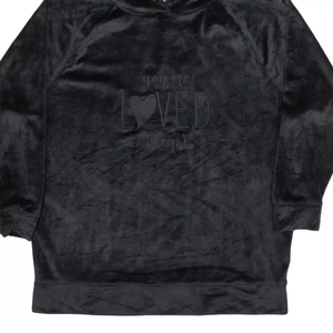 Automne et hiver nouveau lâche couleur unie Plus velours hommes sweats à capuche et sweat-shirts pas cher plaine goutte épaule à capuche - Product Image 5