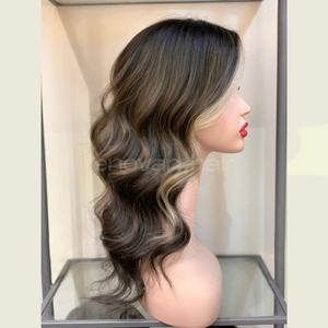 วิกผมยาวแบบกำหนดเองผมเวียดนามเนื้อตรงเงามันแท้เส้นผมเพื่อสุขภาพสั่งผลิตจากโรงงานส่งออก - Product Image 2