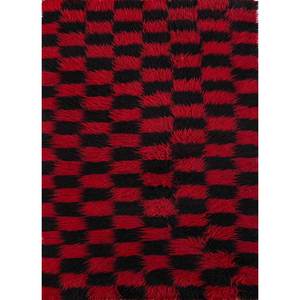 Tapis en laine noués à la main Acar Rouge & Orange Pae-132 Grand format 9x12 pour salon et décoration de couloir pour adolescents - Product Image 1