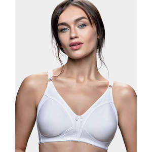 Sujetador Minimizador de Forro Polar AYCI-320 Sin Varillas y Sin Relleno Beige/Negro/Blanco - Product Image 3