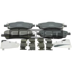 Set di pastiglie freno anteriori FEBEST (0101-ADT270F) - Product Image 1