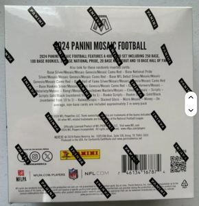 Nouvelles cartes à collectionner Panini Mosaic-Football Mega Box 2024, prêtes pour l'achat en gros et l'expédition - Product Image 6