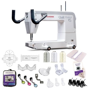 เครื่องเย็บผ้าควิลท์แบบนั่งเย็บ รุ่น MERIR Janome Quilt Maker Pro 18 Versa Longarm - Product Image 1