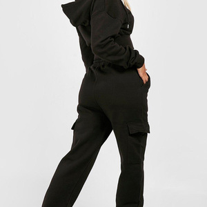 Chándales recortados para mujer de la mejor calidad, diseño personalizado, conjuntos cortos de Color sólido transpirable para invierno, precio barato - Product Image 6