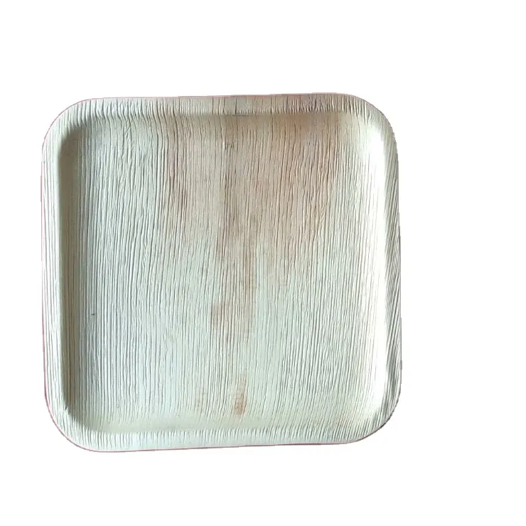 Одноразовые биоразлагаемые тарелки и миски Areca с пальмовыми листьями, натуральные экологически чистые товары на заказ, посуда с логотипом