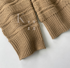 Suéter de lana transpirable de manga larga para hombre, ropa de oficina cálida de invierno con ajuste cómodo - Product Image 5