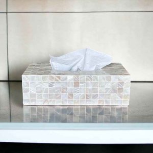 Boîte à mouchoirs classique de haute qualité avec couvercle, incrustation d'os, vaisselle décorative, artisanat SANIYA SH-3090, produit en promotion - Product Image 4