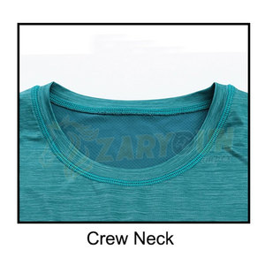 เสื้อยืดคอกลมสำหรับผู้ชายเสื้อผ้ากีฬาวิ่งออกกำลังกายออกกำลังกายน้ำหนัก240กรัมออกแบบได้ตามต้องการ - Product Image 4