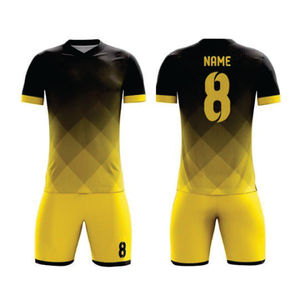 DHL ชุดฟุตบอลสำหรับผู้ชาย,ชุดนักกีฬาฟุตบอลสำหรับเยาวชนใส่ในทีมแห้งเร็วปริมาณสีระเหิดออสเตรเลียตามสั่ง - Product Image 3