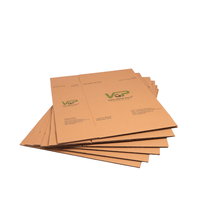 Bac à oeufs 15 cellules de haute qualité avec fabricant de pulpe éco-recyclée dégradable à prix compétitif boîte à oeufs fabriquée par Vina Green Pack
