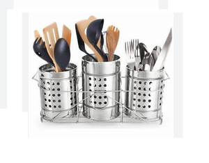 Vente chaude porte-ustensiles en acier inoxydable maison et Restaurant avec support ventilation baguettes support pour cuisine Table à manger - Product Image 3