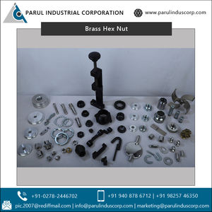 Tuerca hexagonal de latón hecha a medida más vendida de 2022, calidad óptima para sujetadores industriales/automotrices, acabado galvanizado, exportador indio - Product Image 5