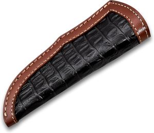 OEM Custom Leather Durable Lightweight EDC <b>Knife</b> <b>Sheath</b> Handcrafted B2B Manufacturer Custom Logo <b>for</b> Fixed Blade <b>Knives</b> Supplies - Product Image 3