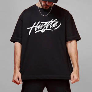 Camiseta Vintage de Alta Calidad para Hombre, Estilo Clásico, Transpirable, con Estampado, Talla Grande - Product Image 1